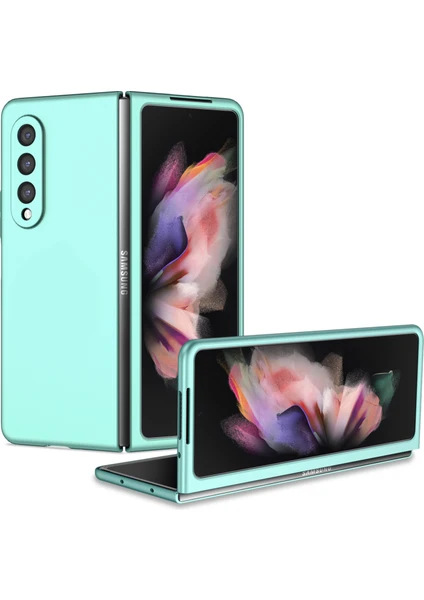 Zshskj Samsung Galaxy Z Fold3 5g Zırh Katlanabilir Telefon Kılıfı (Yurt Dışından)