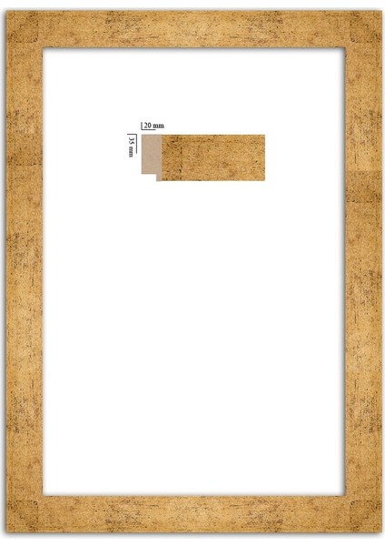25X35 cm Çerçeve 30 mm