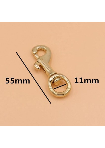 2 Adet Ağır Yuvarlak Göz Döner Yapış Kanca Pirinç Pet Toka Tetik Klip Toka Köpek At Lideri Anahtarlık indirimleri