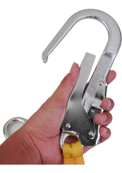 22KN Kaya Ağacı Tırmanma Koruma Koşum Kordon Carabiner + 15KN Halat Kepeği
