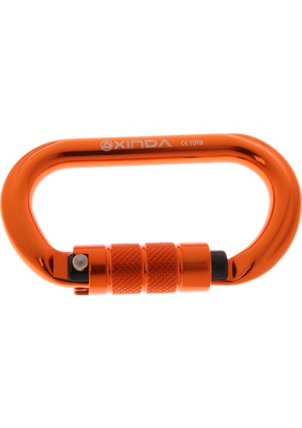 2 Setleri Alüminyum Kilitleme Karabina D-Ring Kaya Tırmanışı Açık Kamp Için 25KN fiyatları