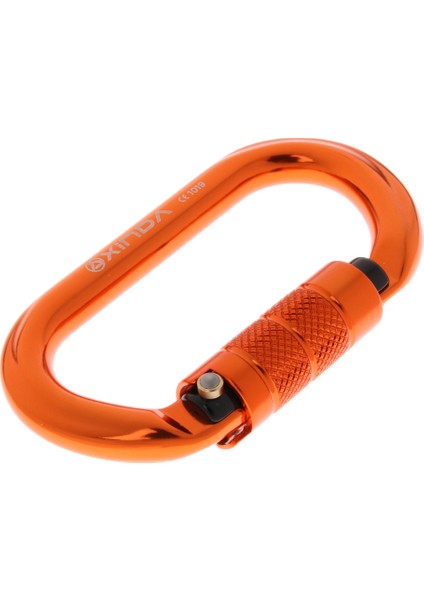 2 Setleri Alüminyum Kilitleme Karabina D-Ring Kaya Tırmanışı Açık Kamp Için 25KN modelleri