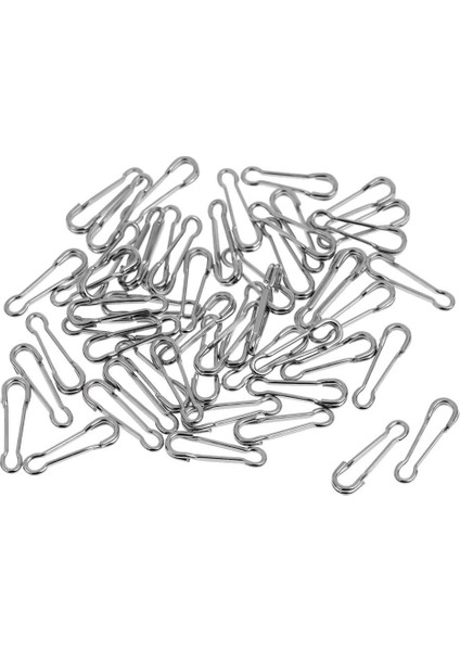 100 Adet Hawaii Kolay Bağlantı ile Snaps Swivels Hızlı Değişim Klipleri Konnektörler indirimleri