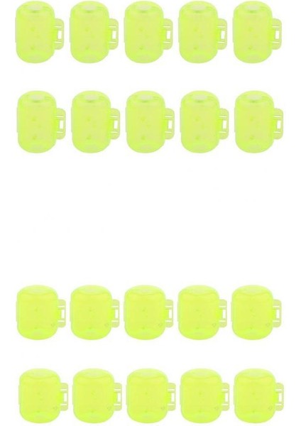 20 Adet Plastik Balıkçılık Kanca Kapakları Kanca Koruyucular Jig Kanca Kapaklar Kılıf(Yurt Dışından)