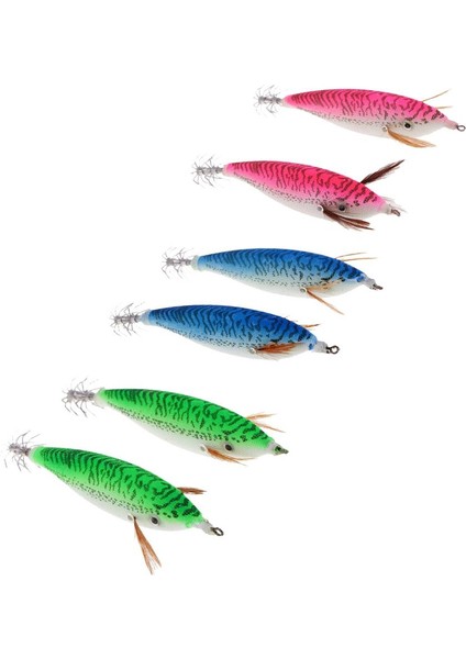 6 Adet Aydınlık Simülasyon Karides Balıkçılık Cazibesi Yem Tuzlu Su Tatlı Su Lures