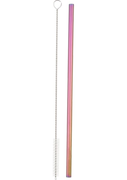 2 Parça 192MM Uzun Titanyum Düz Temizleme Fırçası Içme modelleri