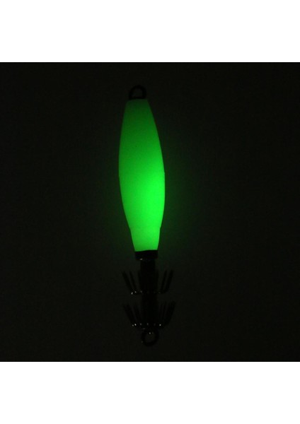 2 Adet Aydınlık Yeşil Kalamar Jig Kanca Balıkçılık Lure Bait 32-Hook Tuzlu Su Için fırsatları