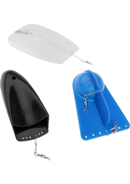 3 Adet Dalış Trolling Skidder Kurulu Tekne Kayık Balıkçılık Için Ayarlanabilir Ağırlık