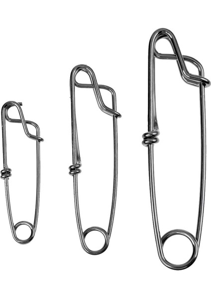 30 Parça Balıkçılık Longline Yapış Uzun Hattı Klipler Şamandıra Hattı Ton Balığı Klips S M L modelleri