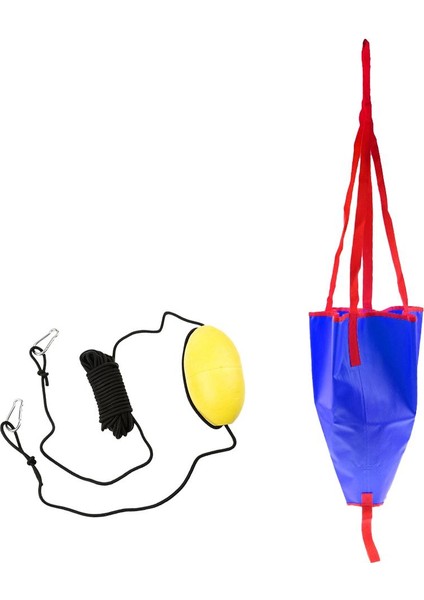 18 "deniz Çapa Drogue Sürüklenen Fren Takımları 12-14FT Tekne + 30 'kayık Tow Hattı