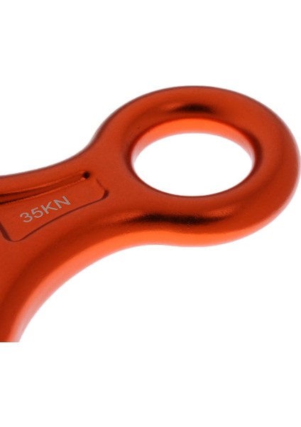 Şekil 8 Descender Vida Kilitleme Karabina Rappelling Tırmanma Dişli Turuncu fiyatları