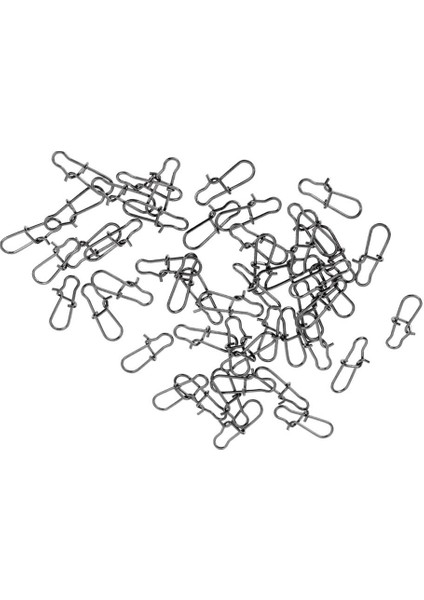 100 Adet Paslanmaz Çelik Yapış Kanca Cazibesi Bağlayıcı Balıkçılık Cazibesi Balıkçılık Snap(Yurt Dışından) fırsatları