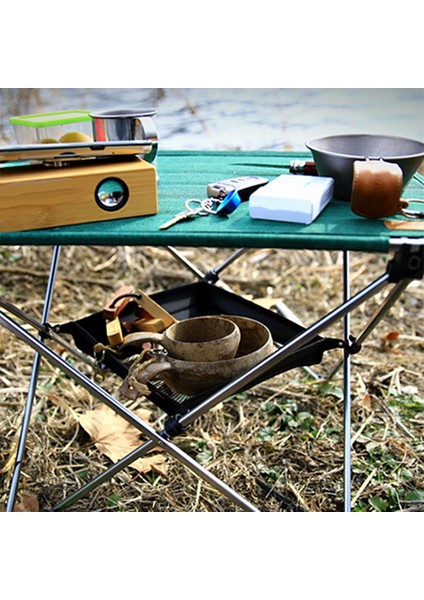 2 Adet Katlanır Masa Asılı Net Çanta Yemek Depolama Net Izgara Sepet Açık Havada fırsatları