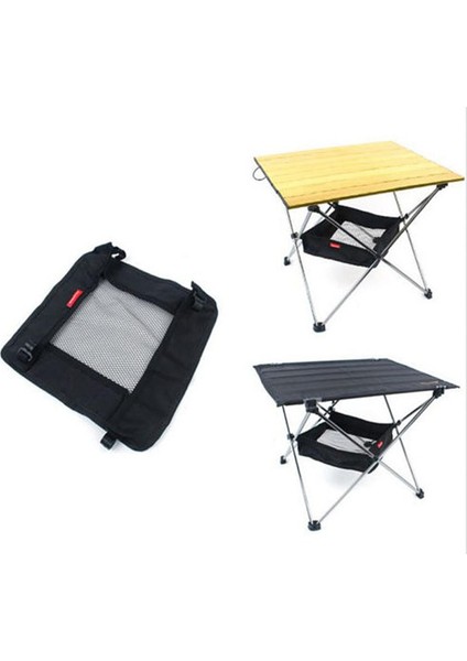 2 Adet Katlanır Masa Asılı Net Çanta Yemek Depolama Net Izgara Sepet Açık Havada indirimleri