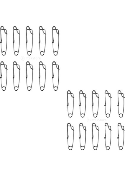 20 Parça Longline Şube Askı Yapış Şamandıra Hattı Ton Balığı Klipsi Paslanmaz Çelik S