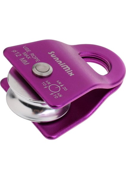 20KN 4500LBS Küçük Kaya Tırmanışı Bilyalı Rulman Mobil Kasnak Arma Mor(Yurt Dışından) modelleri