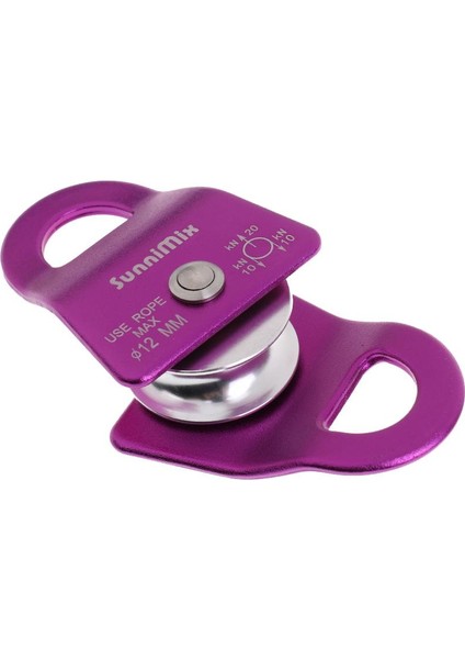 20KN 4500LBS Küçük Kaya Tırmanışı Bilyalı Rulman Mobil Kasnak Arma Mor(Yurt Dışından) indirimleri