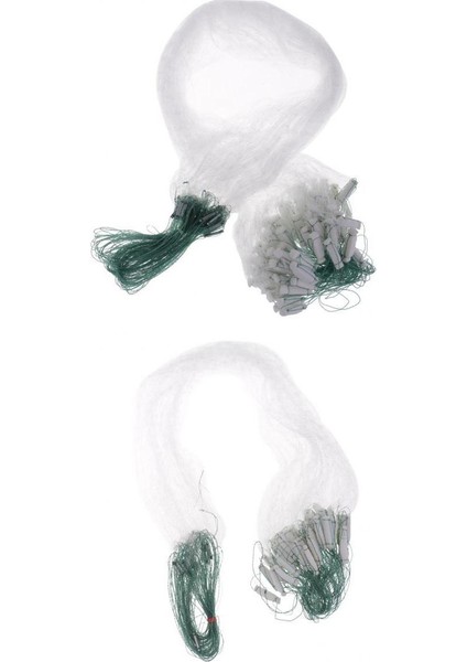 2 Adet Batan Balıkçılık Gill Net Baits Mesh Tuzak Döküm Net Balıkçılar Için(Yurt Dışından)