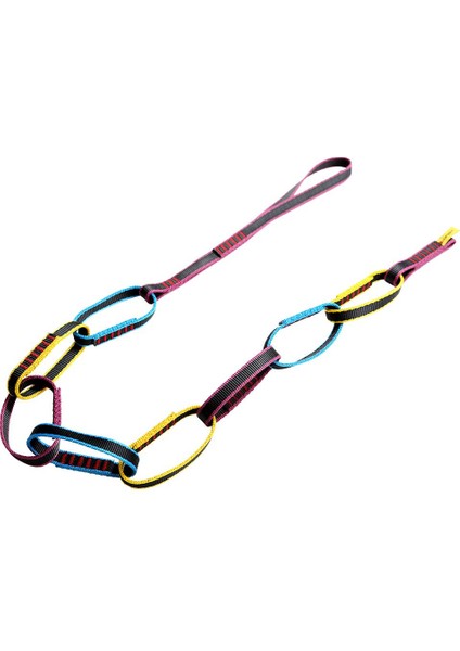 16MM Açık Kaya Ağacı Tırmanma Çapa Sistemi Arma Sling / Daisy Zincir Dişli fiyatları