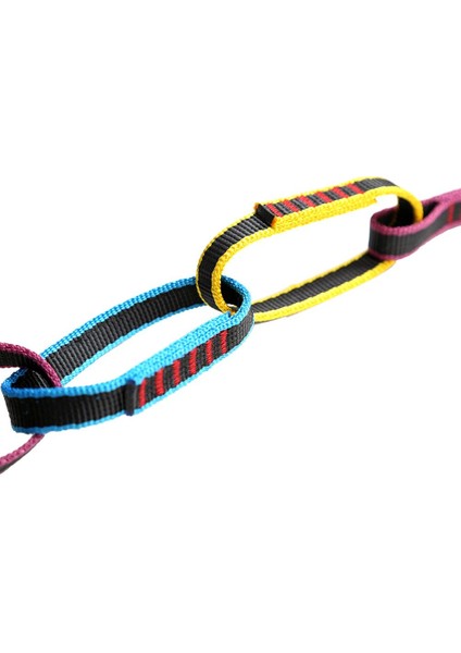 16MM Açık Kaya Ağacı Tırmanma Çapa Sistemi Arma Sling / Daisy Zincir Dişli modelleri