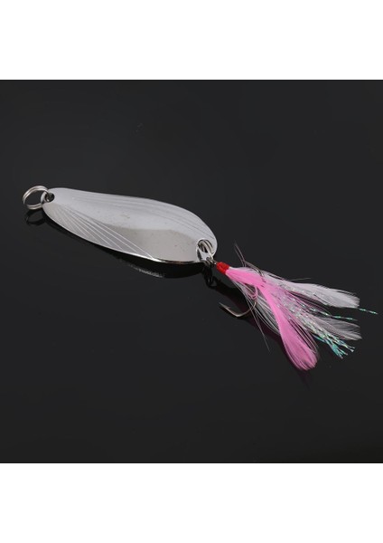 7 Adet Sert Metal Pullu Balıkçılık Cazibesi Yem Crankbaits + 4 Yüzük + 5 Pin modelleri