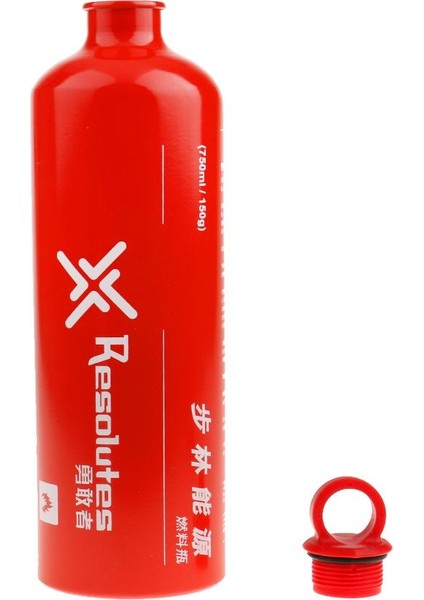 Taşınabilir Hafif Yakıt Rezervi Şişe Benzin Benzin Depolama 750ML Olabilir