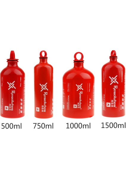 Taşınabilir Hafif Yakıt Rezervi Şişe Benzin Benzin Depolama 750ML Olabilir