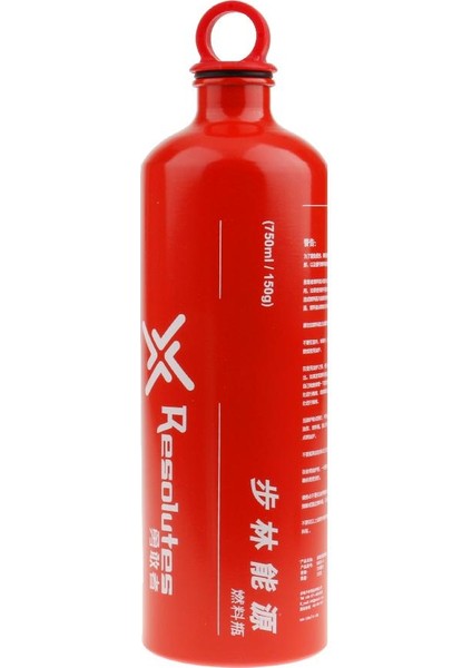 Taşınabilir Hafif Yakıt Rezervi Şişe Benzin Benzin Depolama 750ML Olabilir