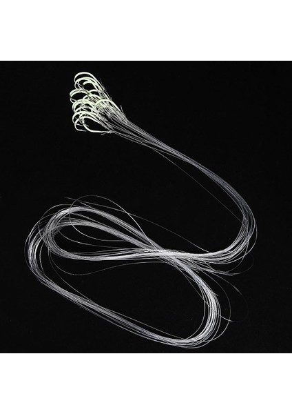 Yeni 20 Adet Glow Koyu Balıkçılık Kanca Dize Baskılı Kanca Bass Carp # 22 fiyatları