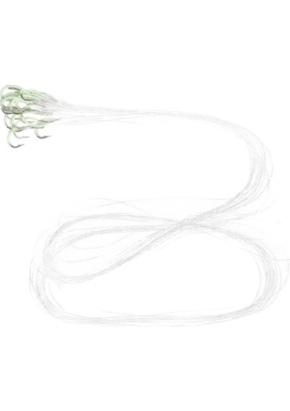 Yeni 20 Adet Glow Koyu Balıkçılık Kanca Dize Baskılı Kanca Bass Carp # 22 fırsatları