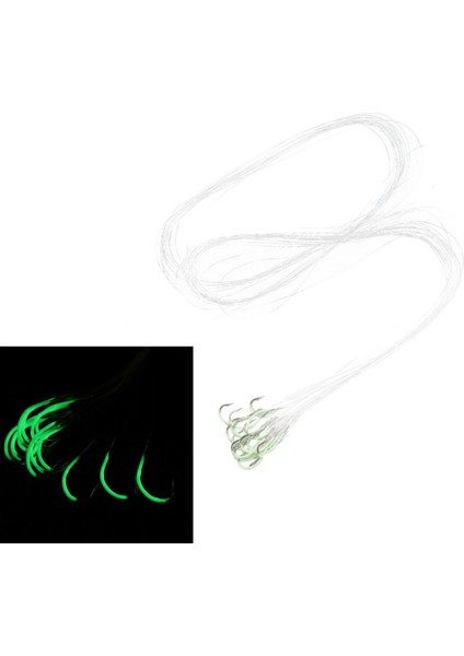 Yeni 20 Adet Glow Koyu Balıkçılık Kanca Dize Baskılı Kanca Bass Carp # 22 indirimleri