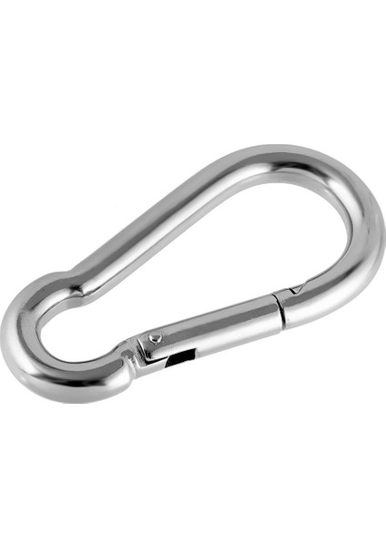 Strade Store Paslanmaz Çelik Yay Snap Hook Carabiner Klipsler - Ağır Hizmet Çok Hizmetli 10CM (Yurt Dışından)