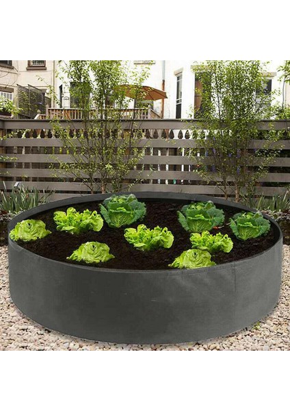 Dikim Büyümek Çanta Yükseltilmiş Kumaş Yatak Meyve Sebze Kutusu Konteyner 90X30 cm