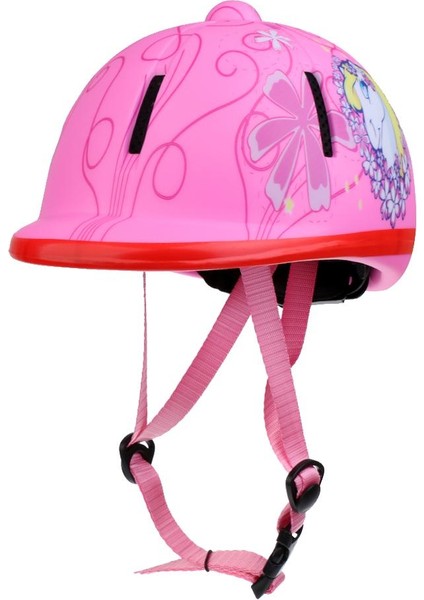 Çocuklar Okul Kask, Küçük Çocuklar Ayarlanabilir At Binicilik Kask, Genç Binicilik Kar Pembe(Yurt Dışından)