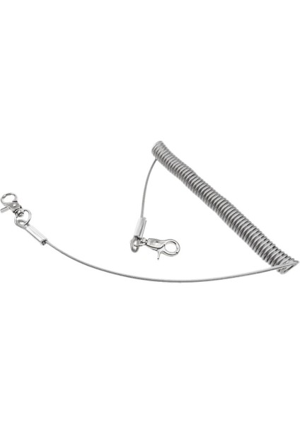 Snap Kancalı Dayanıklı 3m Paslanmaz Çelik Tel Sarılı Kordon Tether(Yurt Dışından) fiyatları