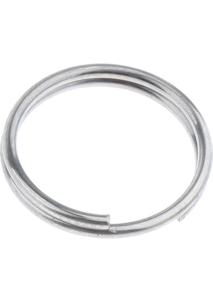 2 Adet Titanyum Düz Bölünmüş Anahtar Anahtarlık Kanca Donanım Döngü Aksesuarları - 14MM modelleri