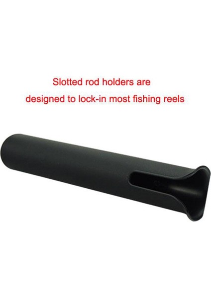 2x Abs Kendinden Yapışkanlı Kutup Tekne Çubuk Tutucu Depolama Organizatör Yacht Siyah indirimleri