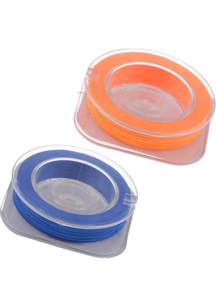 2 Adet Çubuk Kılavuzu Sarma Hattı Çubuk Çubuk Binası Için Çubuk Onarım Hattı Mavi / Turuncu(Yurt Dışından)