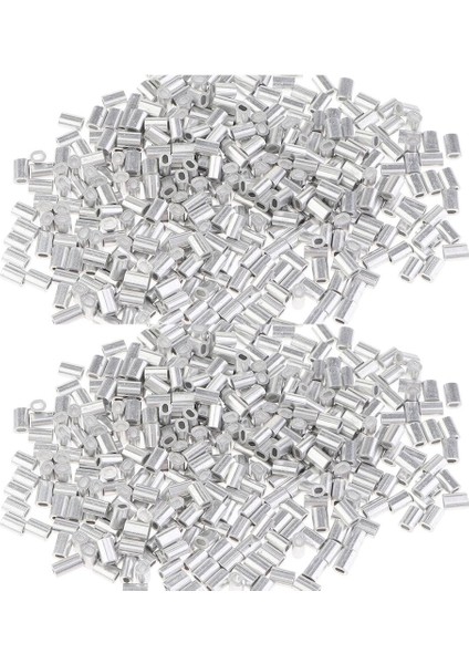 1000X 0.8mm + 1000X 1mm Tek Varil Kıvrım Kollu Mini Alüminyum Kıvrım