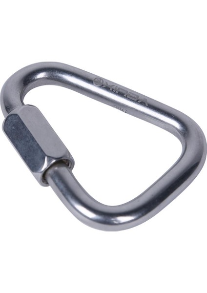 60KN Biwgate Kilitleme Üçgen Karabina Kaya Tırmanışı Mağaracılık Ağacı Arborist