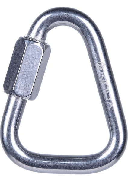 60KN Biwgate Kilitleme Üçgen Karabina Kaya Tırmanışı Mağaracılık Ağacı Arborist modelleri