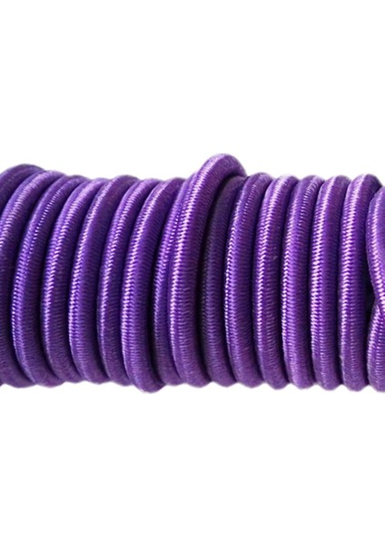 5 M x 5mm Elastik Bungee Halat Şok Kordon Kravat Aşağı Kayık Tekne Mor Için Dıy fırsatları