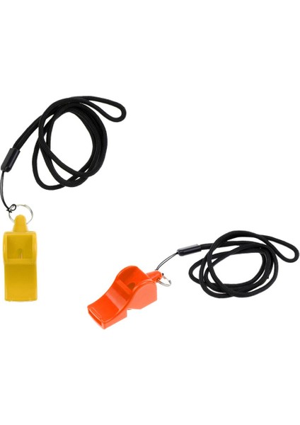 2 Adet Ultra-Hafif Açık Acil Hayat Survival Whistle Kayak Kamp Için