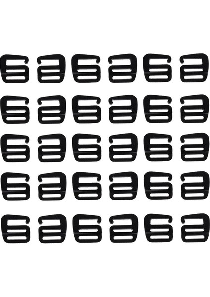 15 Pair G Kanca Açık Karabiner Sırt Çantası Askısı Için Dokuma Toka Donanım 25MM