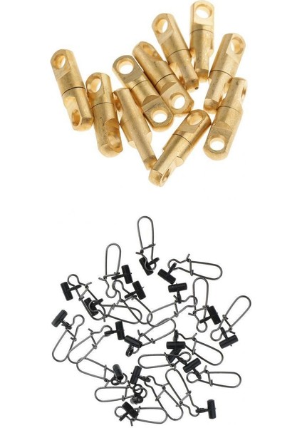 Balıkçılık Platier Kancalı Snap Konnektörü ile Slaytlar + Silindirik Fırdöndüler Hattı