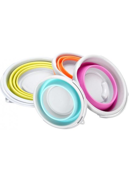 Katlanabilir Su Kova Olta Takımı Kova Minnow Yem Cazibesi Konteyner 10L fiyatları