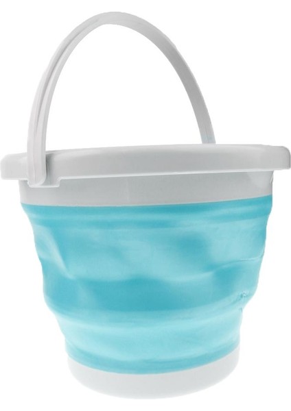 Katlanabilir Su Kova Olta Takımı Kova Minnow Yem Cazibesi Konteyner 10L fırsatları