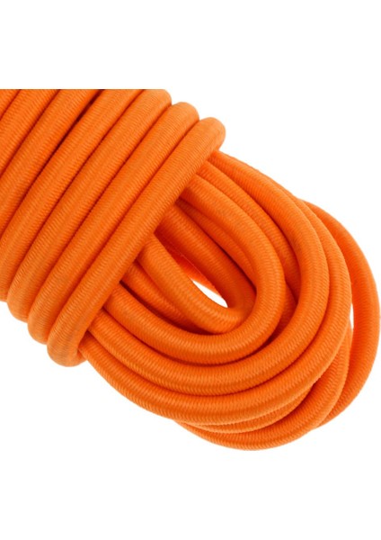 5 Mx 5mm Elastik Bungee Halat Şok Kordon Kravat Aşağı Kayık Tekne Turuncu Için Dıy fırsatları