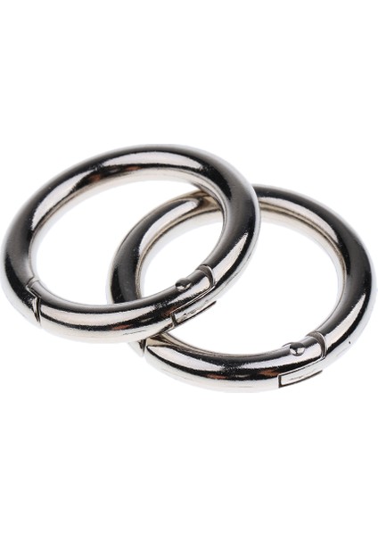 10 Adet 35MM Yuvarlak Karabina Kamp Yavalta Kemer Klip Anahtarlık Yürüyüş Çember fırsatları