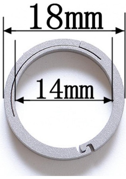Magideal 2 Adet Titanyum Klip Kanca Mini Carabiner Anahtarlık Tutucu Kamp 18MM fırsatları